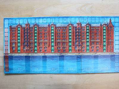 Die Speicherstadt - Spielplan