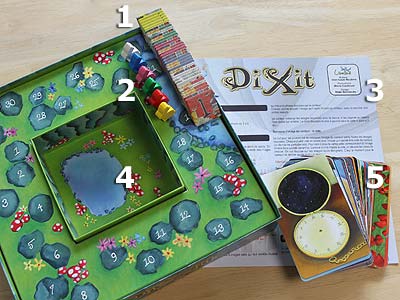 Dixit - Spielmaterial