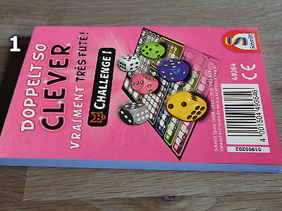Doppelt so clever - Challenge I - Spielmaterial