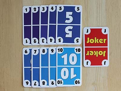 Da Capo! - Zahlenkarten und Jokerkarte