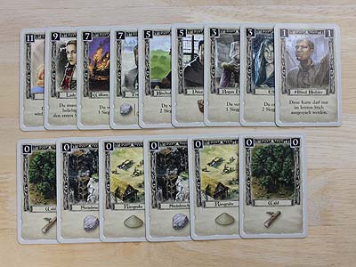 Die Säulen der Erde - Das Kartenspiel - Neutrale Karten