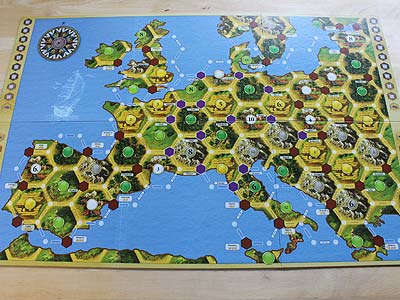 Die Siedler von Catan - Aufbruch der Händler - Hauptspielplan