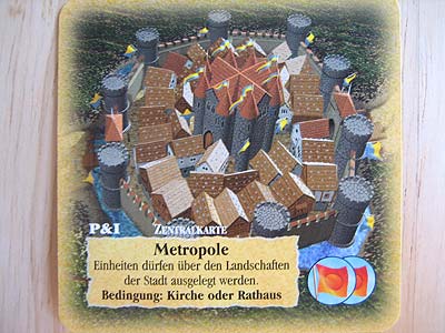 Die Siedler von Catan - Das Kartenspiel - Kämpfer und Kaufleute - Politik und Intrige - Metropole