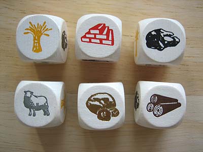 Die Siedler von Catan - Das Würfelspiel - Rohstoffwürfel