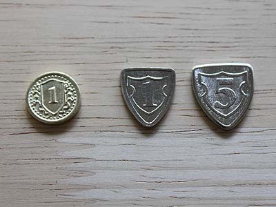Dominion - Blütezeit - Geldmarker und Punktemarker