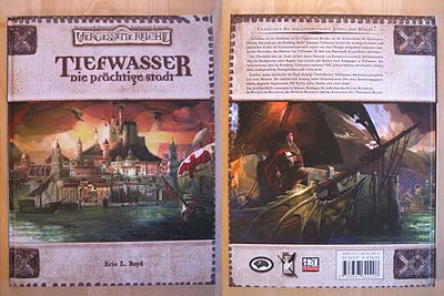 D&D - Vergessene Reiche – Tiefwasser - Die prächtige Stadt - Cover