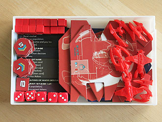Exodus - Proxima Centauri - 1-Fach-Box von Conrad für das gesamte Spielmaterial eines Spielers