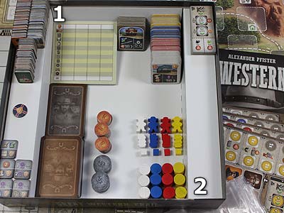 Great Western Trail - Spielmaterial