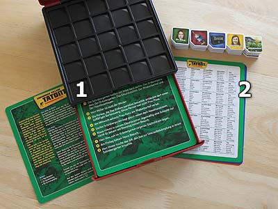 Greenrock Village - Tatort Schrebergarten - Spielmaterial