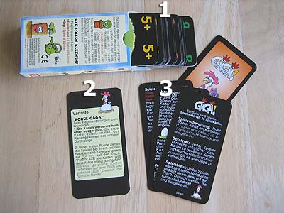 GAGA - Spielmaterial