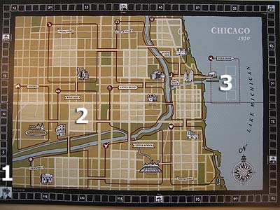 Gangster - Spielplan