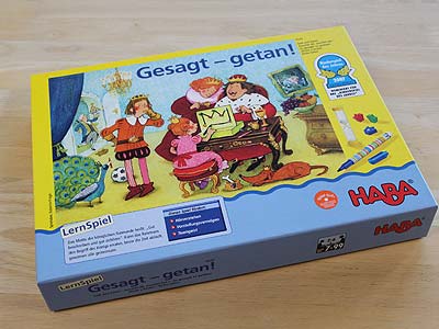 Gesagt - getan! - Spielbox