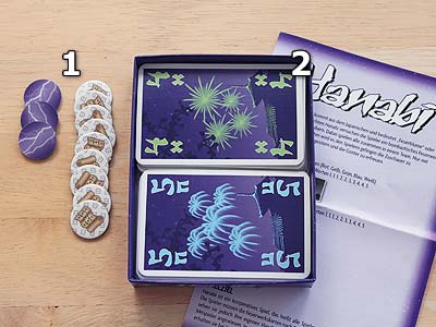 Hanabi - Spielmaterial