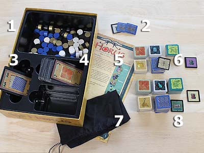 Horus - Spielmaterial