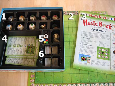 Haste Bock? - Spielmaterial