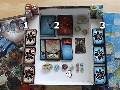 Iron Sky - Das Brettspiel - Spielmaterial