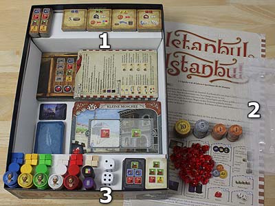 Istanbul - Spielmaterial