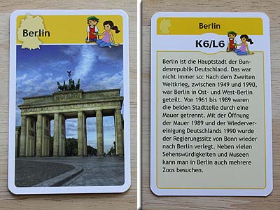 Komm mit durch Deutschland - Ortskarte