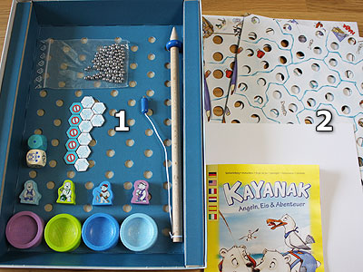 Kayanak - Spielmaterial