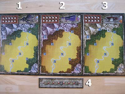 Khronos - Spielplan