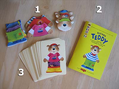 Kleiner Teddy - Spielmaterial