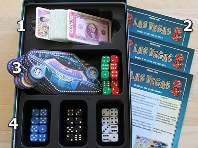 Las Vegas - Spielmaterial