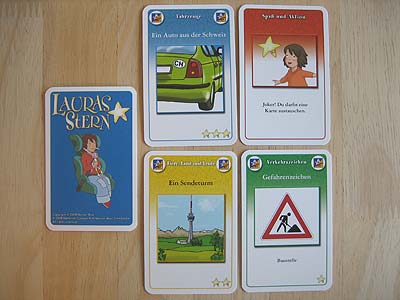 Lauras Stern - Auf Reisen - Spielkarten
