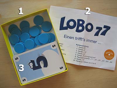 Lobo 77 - Spielmaterial