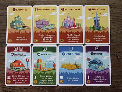 Machi Koro - Großprojekte und Unternehmen