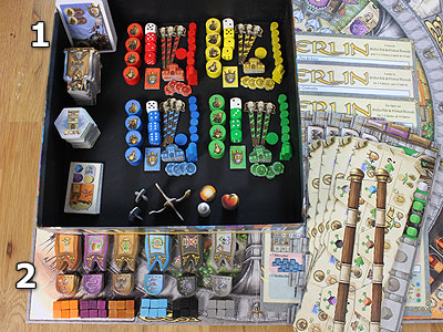 Merlin - Spielmaterial