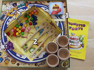 Monstertorte - Spielmaterial