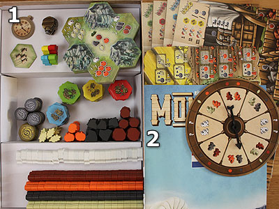 Montana - Spielmaterial