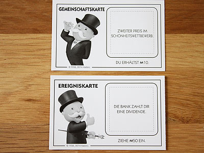 My Monopoly - Gemeinschafts- und Ereigniskarte