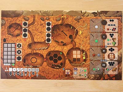 Myrmes - Spielertableau