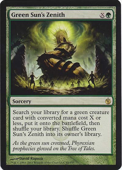 Green Sun's Zenith