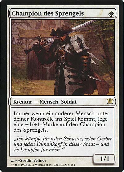 Magic the Gathering - Innistrad - Champion des Sprengels