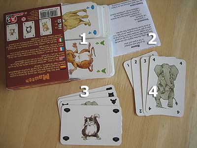Mausen - Spielmaterial