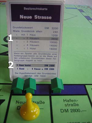 Monopoly - Häuser bauen