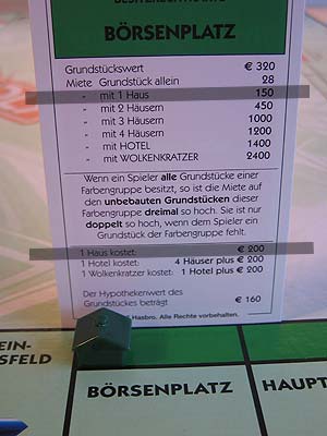 Monopoly - Die Mega Edition - Haus bauen