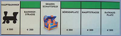 Monopoly - Die Mega Edition - Alle Straßen vom Mega Monopoly