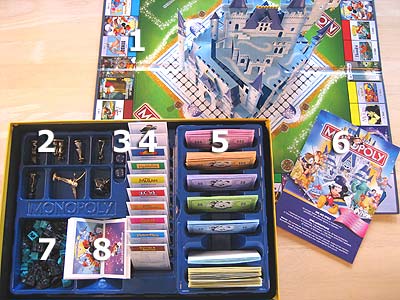 Monopoly Disney Edition - Spielmaterial