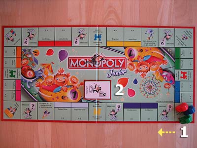 Monopoly Junior - Spielplan