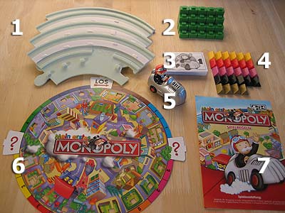 Monopoly - Mein erstes Monopoly - Spielmaterial