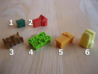 Monopoly Trauminsel - Bauprojekte