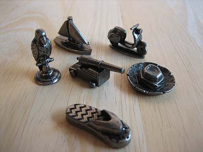 Monopoly Trauminsel - Spielfiguren
