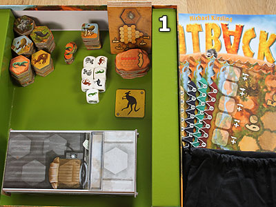 Outback - Spielmaterial