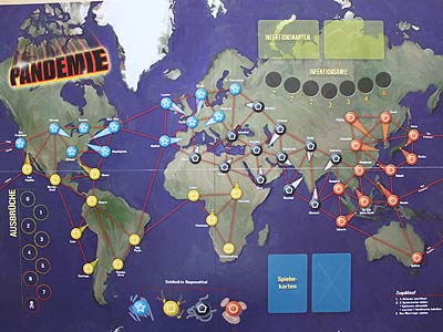 Pandemie - Spielplan
