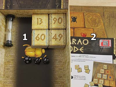 Pharao Code - Spielmaterial