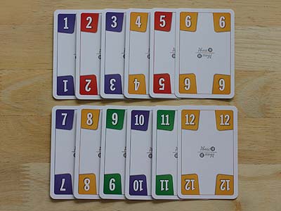 Phase 10 - Das Brettspiel - Zahlenkarten
