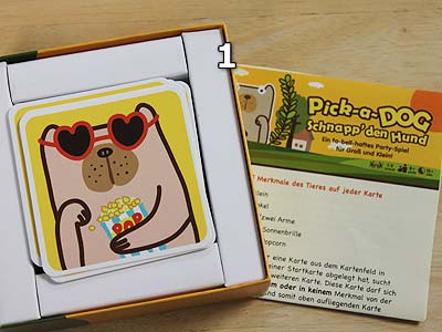 Pick-a-Dog - Spielmaterial